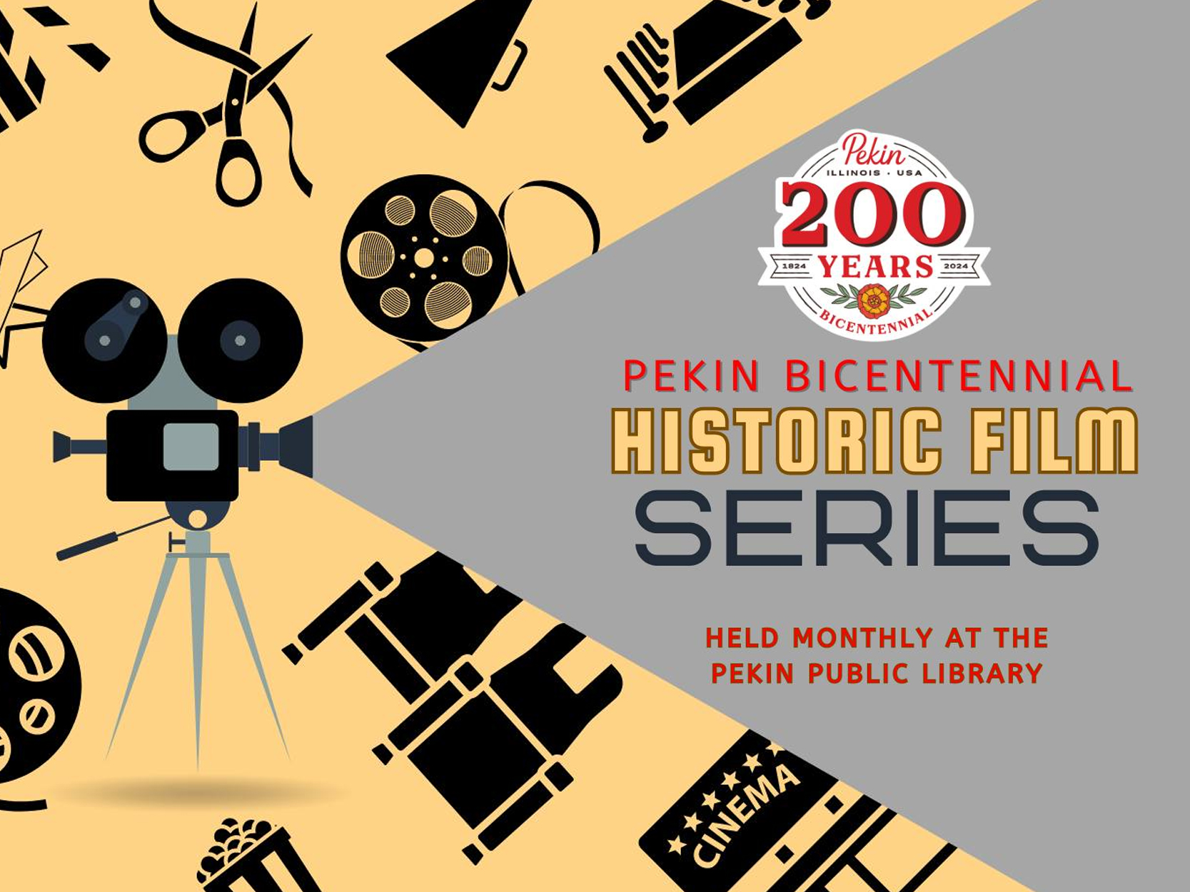 Pekin Public Library Historic Film Series